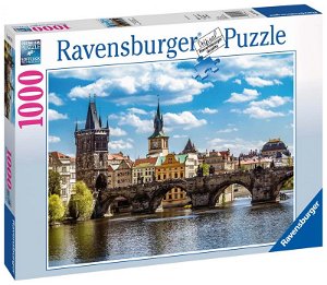 Ravensburger Puzzle - Pohled na Karlův most - 1000 dílků