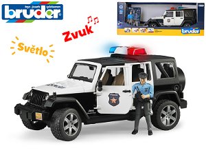 Bruder Policie Jeep Wrangler - 33 cm