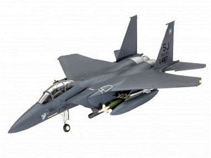 Revell Plastic modelky plane 03972 F 15E Strike Eagle & Bombs 1:144