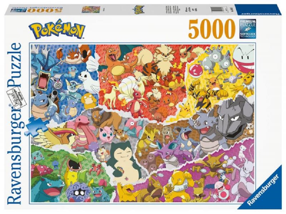 Ravensburger Puzzle - Pokémon - 5000 dílků