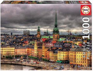 Educa Puzzle - Stockholm - 1000 dílků