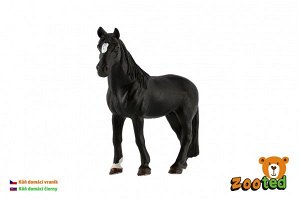 Teddies Kůň domácí vraník - zooted - 13 cm