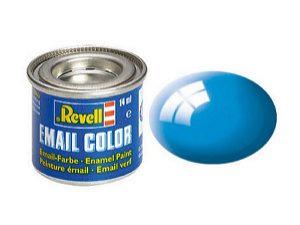 Revell barva 50 modrá světlá Light Blue lesklá Email color 14 ml 32150
