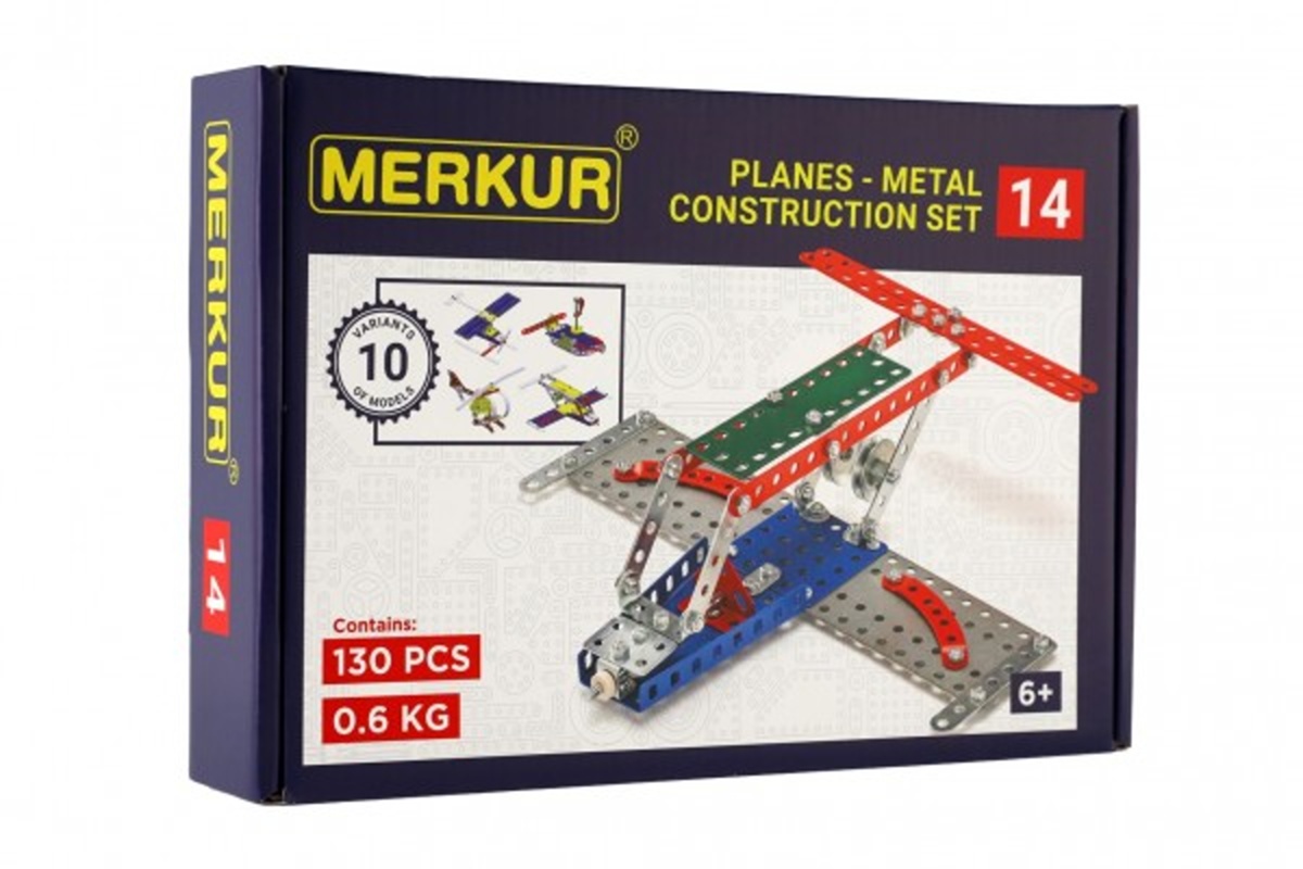 Merkur Stavebnice Merkur - M 014 Letadlo - 130 ks