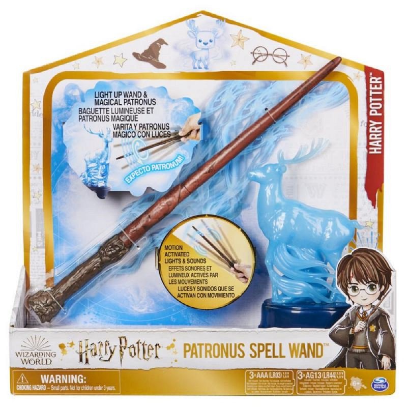 Spin Master Harry Potter hůlka Harryho se svítícím patronem Harry Potter