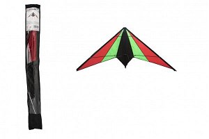 Teddies Drak létající nylon - barevný - 130 x 65 cm