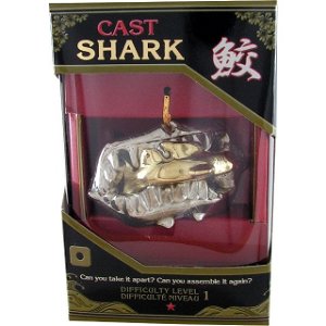 Hanayama Hlavolam Cast Shark Silver