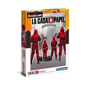 Clementoni Puzzle - Netflix: LA CASA DE PAPEL - 1000 dílků