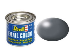 Revell Barva emailová hedvábně matná - Tmavě šedá (Dark grey) - č. 378