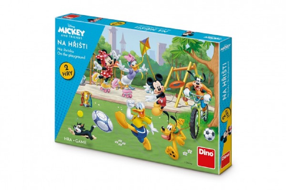 Dino Mickey a kamarádi na hřišti 2v1 - dětské společenské hry