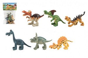 Teddies Dinosauři veselí - 6 ks v sáčku