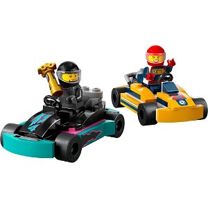 LEGO City 60400 - Motokáry s řidiči