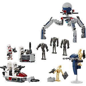 LEGO Star Wars 75372 - Bitevní balíček klonového vojáka a bitevního droida