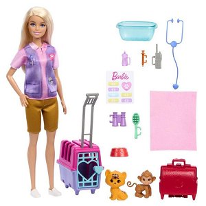 Mattel Barbie Zachraňuje zvířátka Blondýna