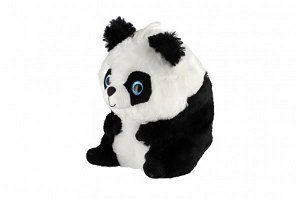 Teddies Panda sedící plyš - 20 cm