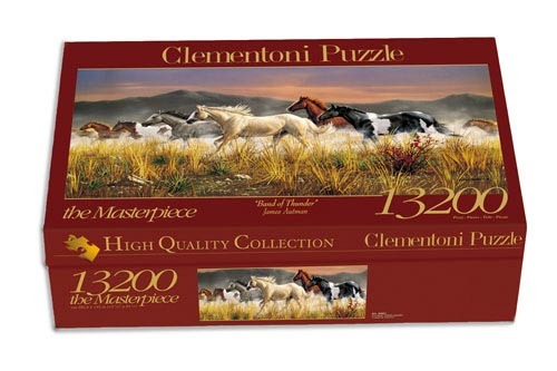 Clementoni Divocí koně 38006 13200 dílků