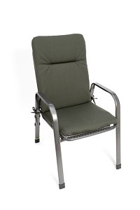LKV Lomnice Podsedák na zahradní židli Standard se šňůrkou - 120 x 50 - šedý