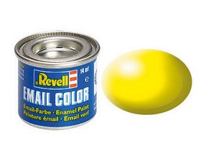Revell Barva emailová hedvábně matná - Světle žlutá (Luminous yellow) - č. 312