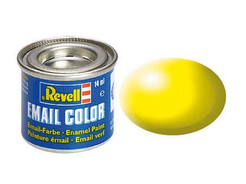 Revell Barva emailová hedvábně matná - Světle žlutá (Luminous yellow) - č. 312