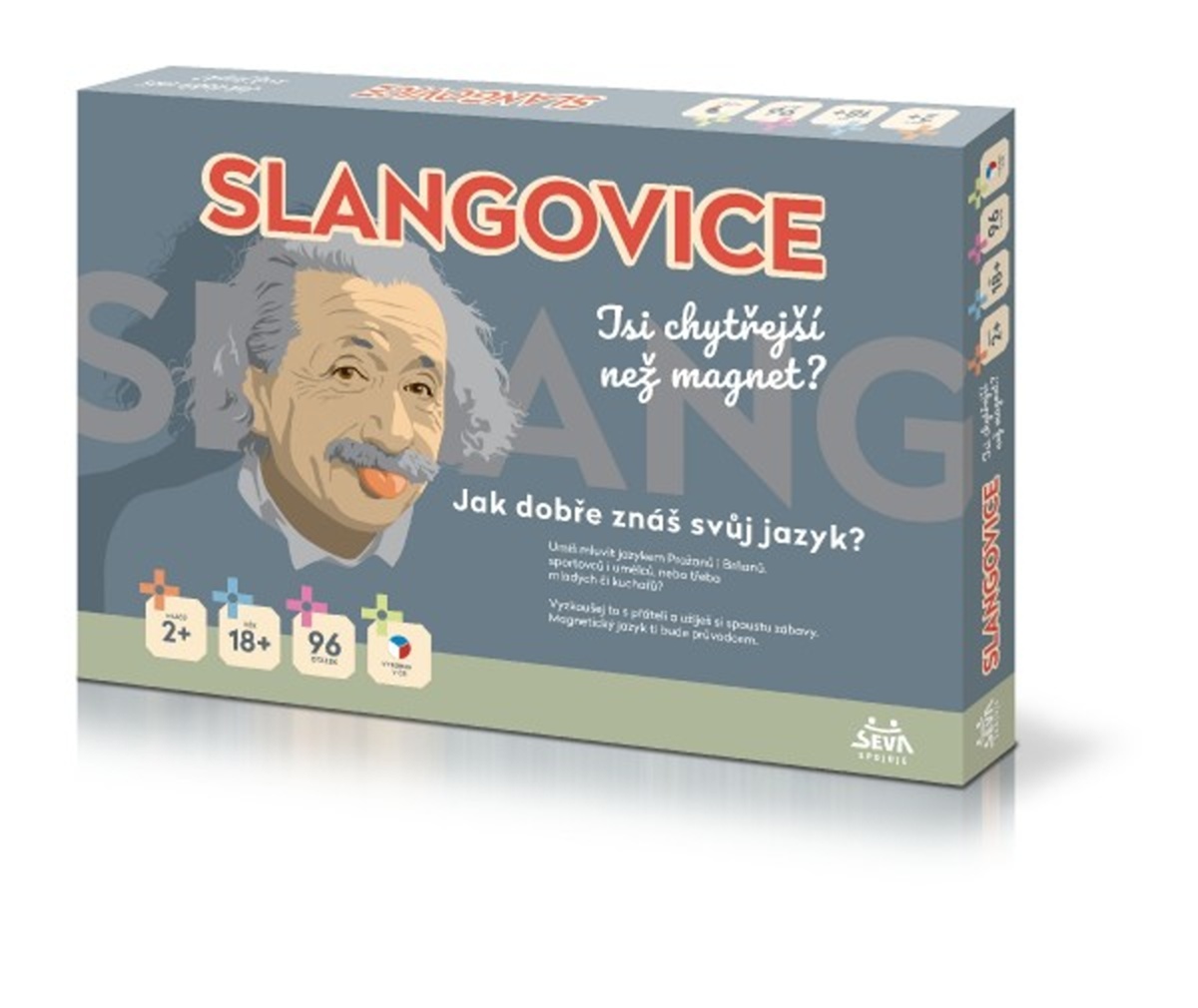 Seva Slangovice - společenská magnetická hra