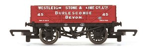 HORNBY Vagón nákladní R6743 4 Plank Wagon 'Westleigh Stone & Lime Co. Ltd'