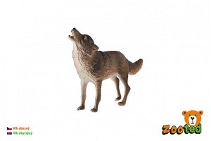 Teddies Vlk obecný - zooted - 10 cm