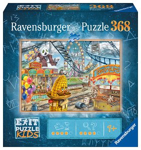 Ravensburger Exit KIDS Puzzle: Zábavní park - 368 dílků