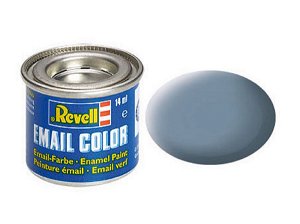 Revell Barva emailová matná - Šedá (Grey) - č. 57