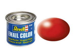 Revell Barva emailová hedvábně matná - Ohnivě rudá (Fiery red) - č. 330