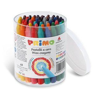 PRIMO Voskové pastelky PRIMO - 48 ks - PP etue
