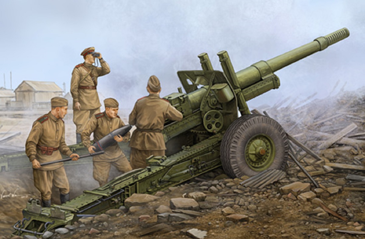 Trumpeter 1:35 Soviet ML-20 152mm Howitzer (With M-46 Carriage)