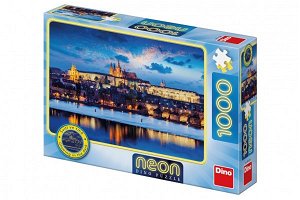 Dino Puzzle svítící - Pražský hrad - 1000 dílků