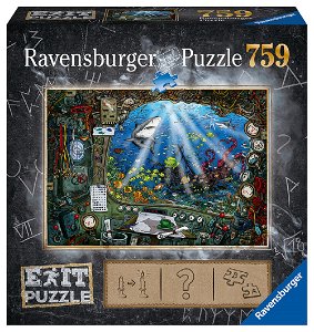 Ravensburger Exit Puzzle: Ponorka - 759 dílků