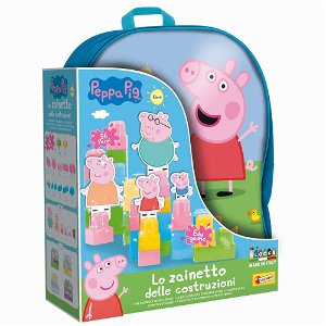 Liscianigioch Peppa Pig - Batoh s kostkama Baby Blocks