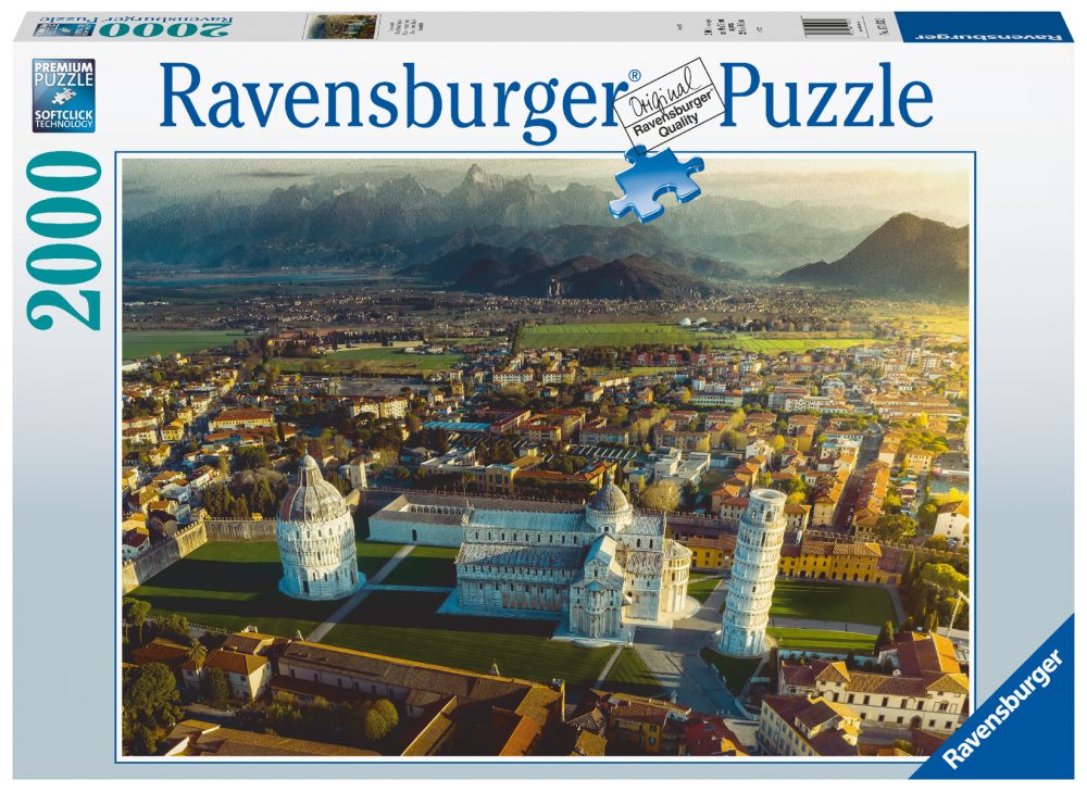 Ravensburger Puzzle - Pisa: Itálie - 2000 dílků