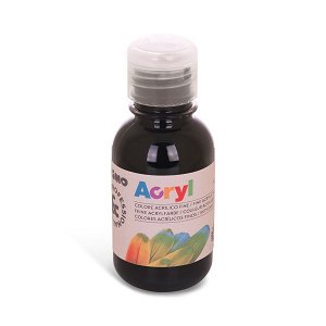PRIMO Akrylová barva - 125 ml - černá