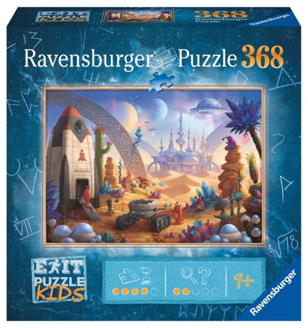Ravensburger Exit KIDS Puzzle: Vesmír - 368 dílků