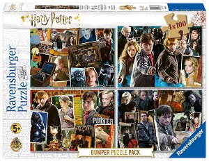 Ravensburger Puzzle - Harry Potter - 4x 100 dílků