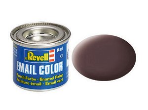Revell Barva emailová matná - Koženě hnědá (Leather brown) - č. 84