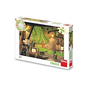 Dino Puzzle - Najdi 10 předmětů - film - 300 dílků XL