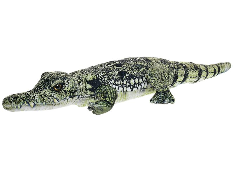 Mikro trading Krokodýl plyšový - 50 cm - ležící