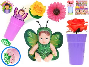 Mikro Trading Miminko Babyblooms s doplňky a květinou