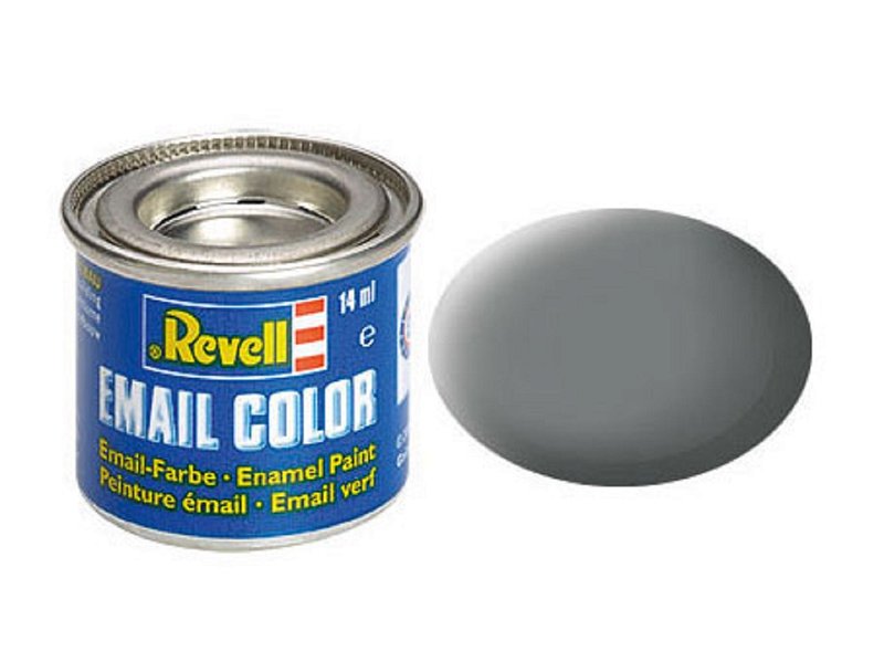 Revell Barva emailová matná - Myší šedá (Mouse grey) - č. 47