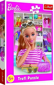 Trefl Puzzle - Barbie: Seznamte se s Barbie - 100 dílků