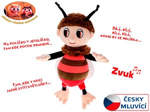Mikro trading Příběhy včelích medvídků - Brumda plyšový - 29 cm - s písničkami