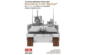 RFM Plastikové díly příslušenství tanku M1A1/M1A2 T-158 "Big Foot"