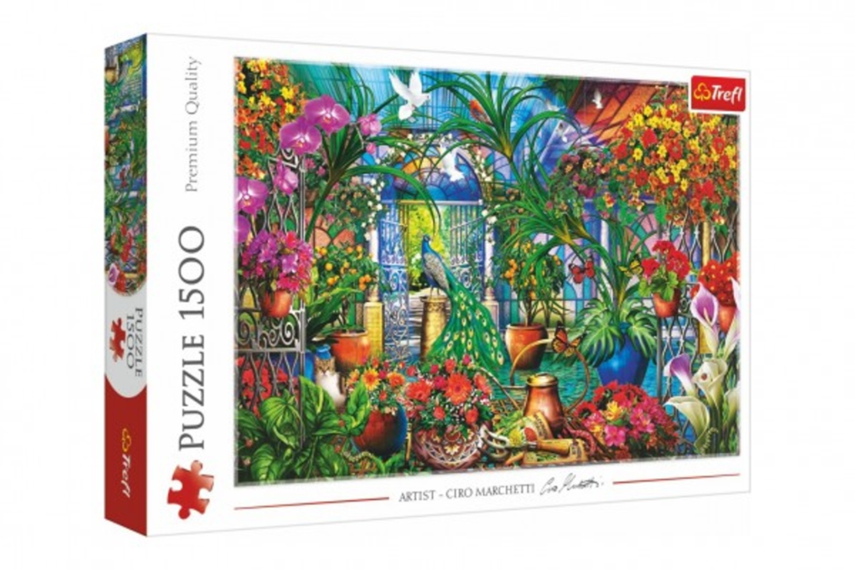 Trefl Puzzle - Tajná zahrada - 1500 dílků