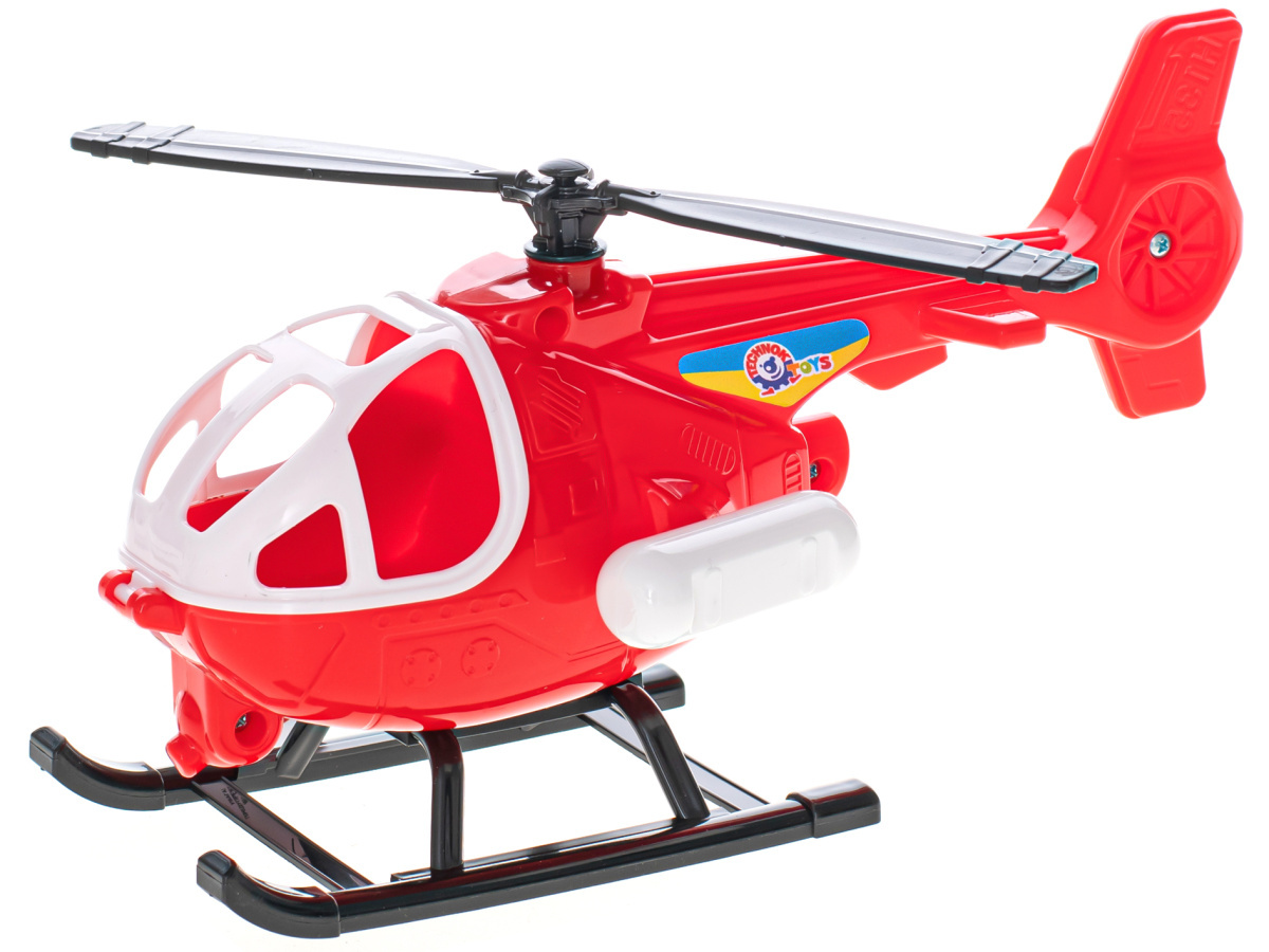 Mikro trading Vrtulník / Helikoptéra - červená