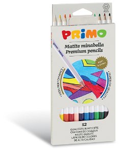 PRIMO pastelky MINABELLA 12 ks