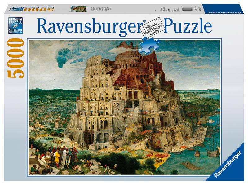 Ravensburger Puzzle - Babylonská věž - 5000 dílků